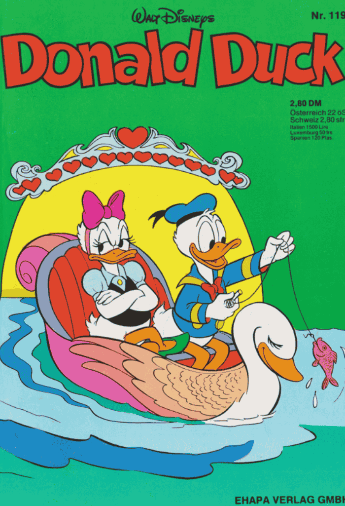 Donald Duck Taschenbuch (Deutsch) - Beispielfoto
